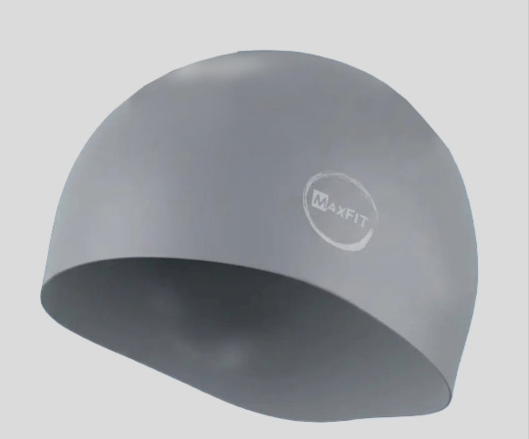 Gorro Natación de Silicona Gris