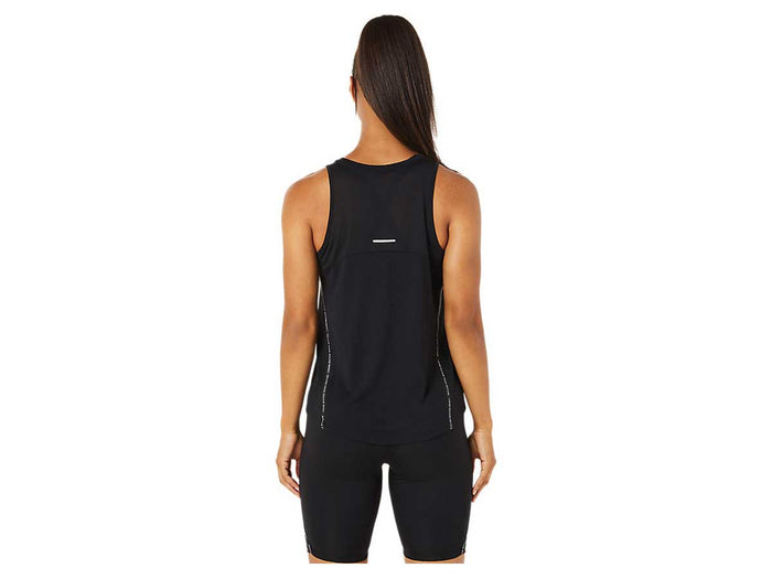 Playera Deportiva ASICS Mujer RACE TANK Negro