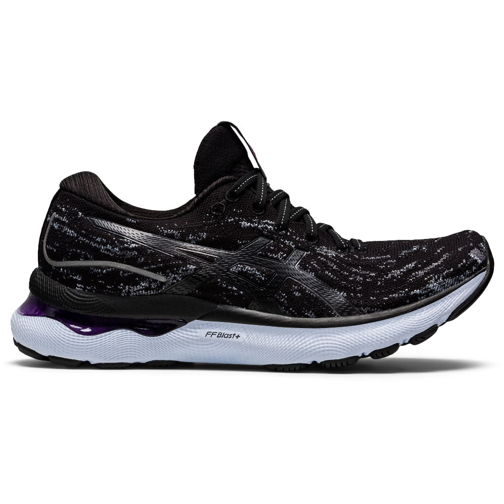 Tenis ASICS para mujer GEL-NIMBUS 24 BLACK/BLACK
