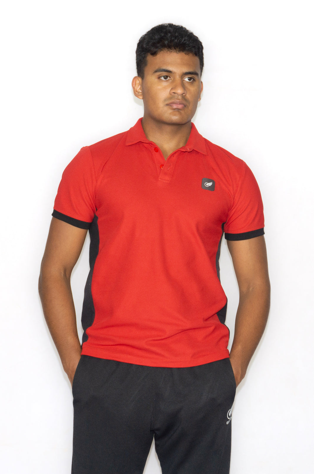 Playera Polo Gadesh para Caballero Rojo F
