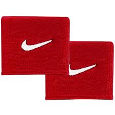 NIKE BANDA P MUÑECA SWOOSH ROJA