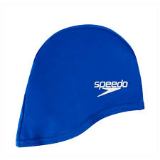 GORRO SPEEDO JR. POLIESTER CAP BLUE