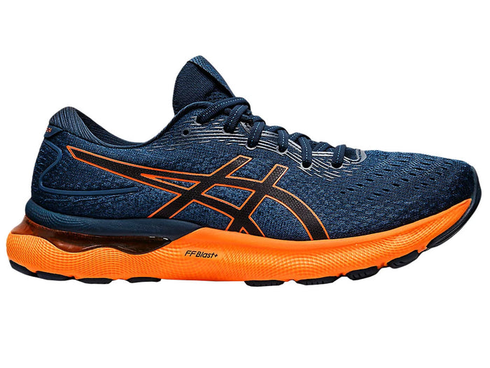 Tenis ASICS para hombre GEL-NIMBUS 24 BLUE/SHOCKING