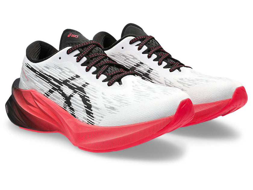 Tenis ASICS para mujer NOVABLAST 3 WHITE/BLACK
