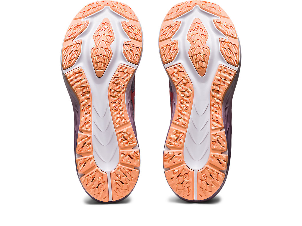 Tenis ASICS para mujer DYNABLAST 3  GREY/PAPAY