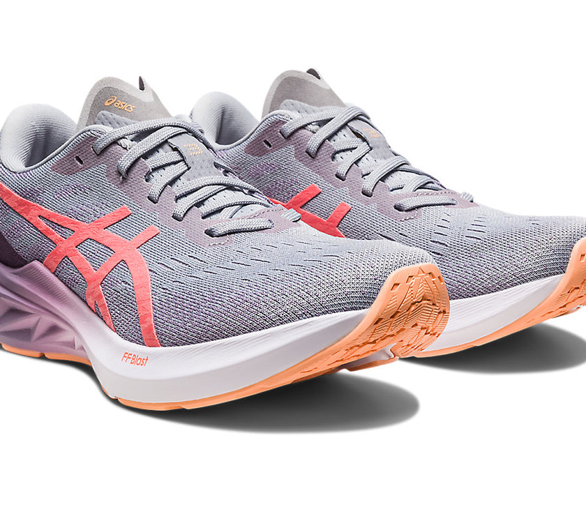 Tenis ASICS para mujer DYNABLAST 3  GREY/PAPAY