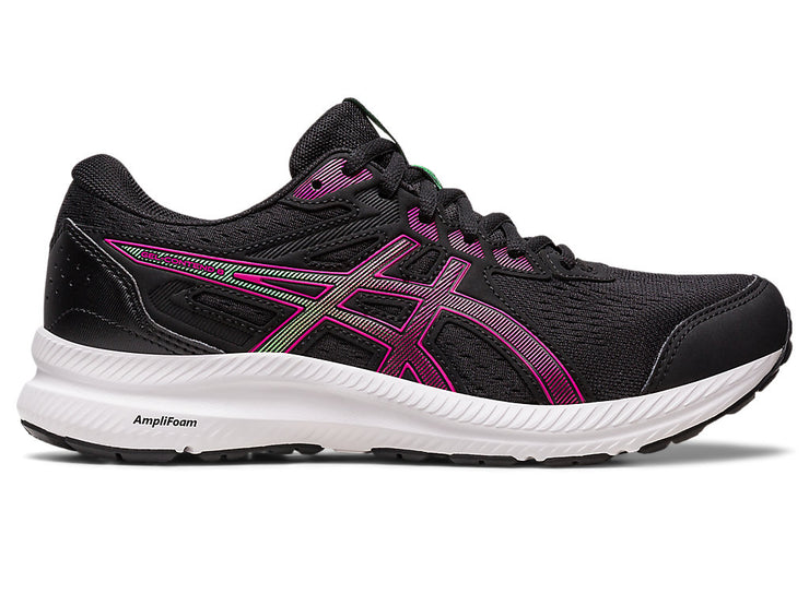 Tenis ASICS para mujer GEL-CONTEND 8 BLACK/PINK RAVE