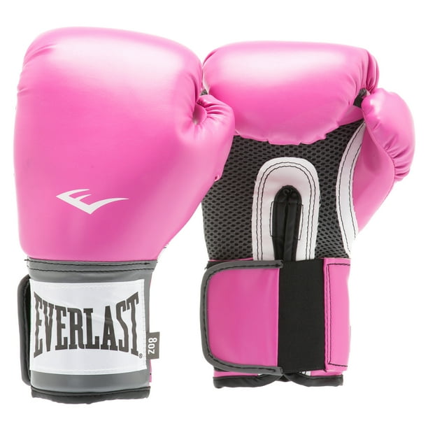 GUANTES ROSAS DE TRAINING DE 12 OZ.