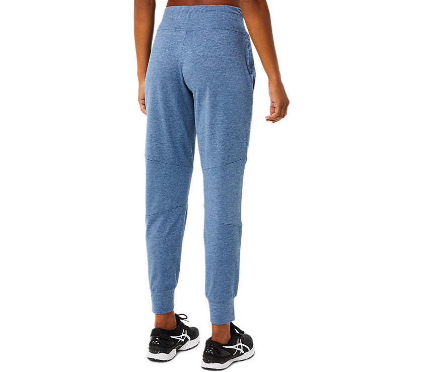 Pants ASICS para mujer W TECH JOGGER STORM BLUE