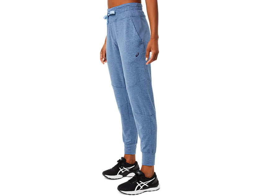 Pants ASICS para mujer W TECH JOGGER STORM BLUE