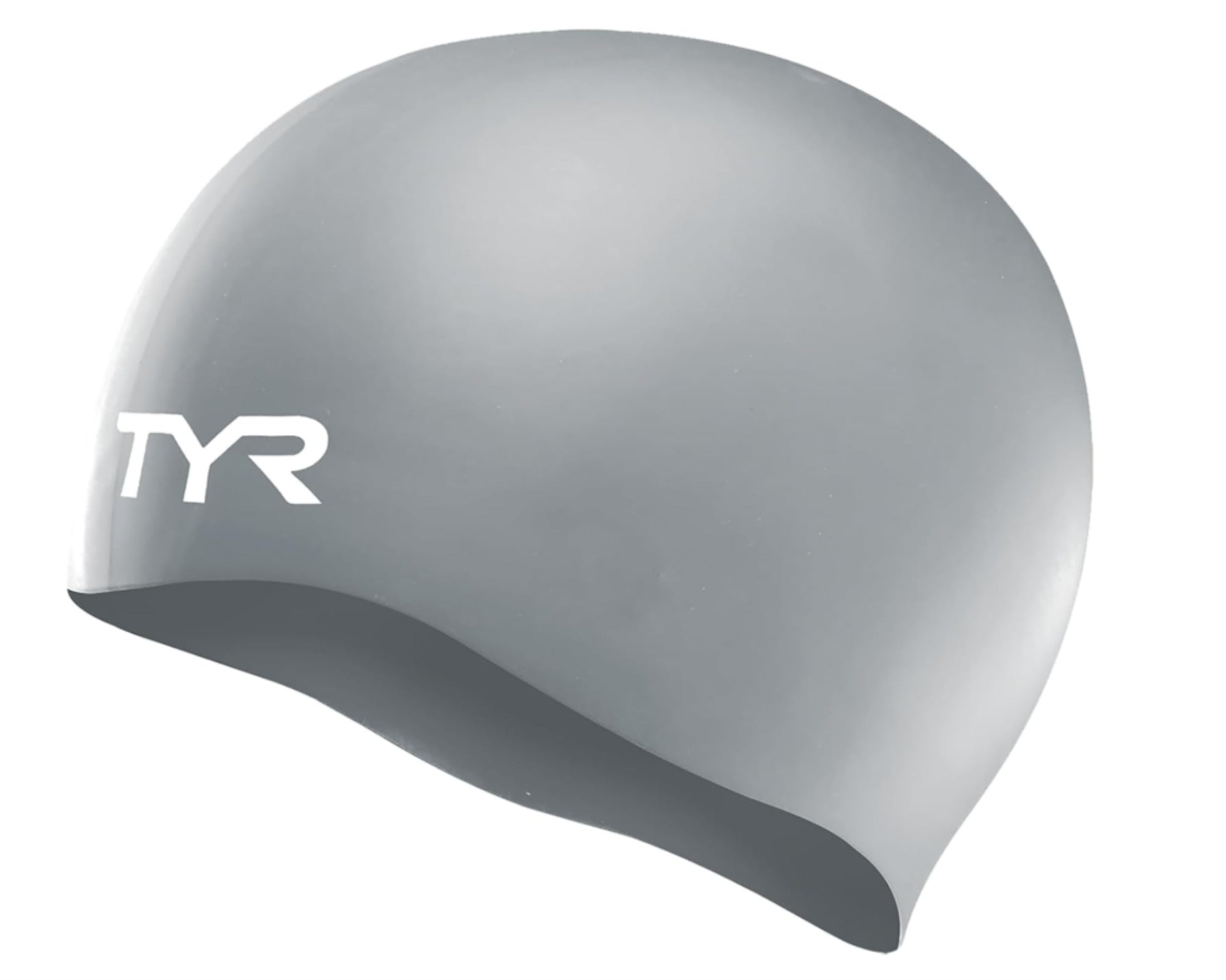 GORRA NATACION SILICON  TYR SILVER