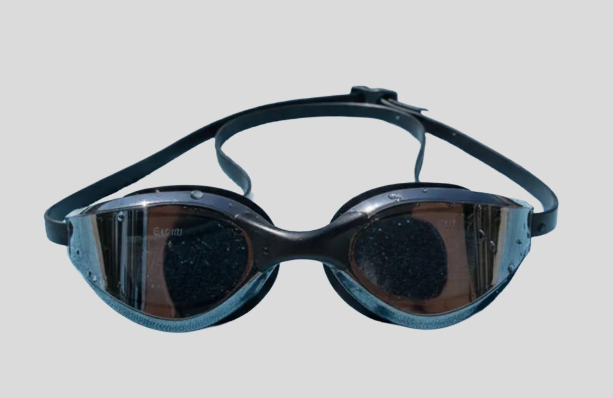 Goggles De Natación Antivaho Uv Negro