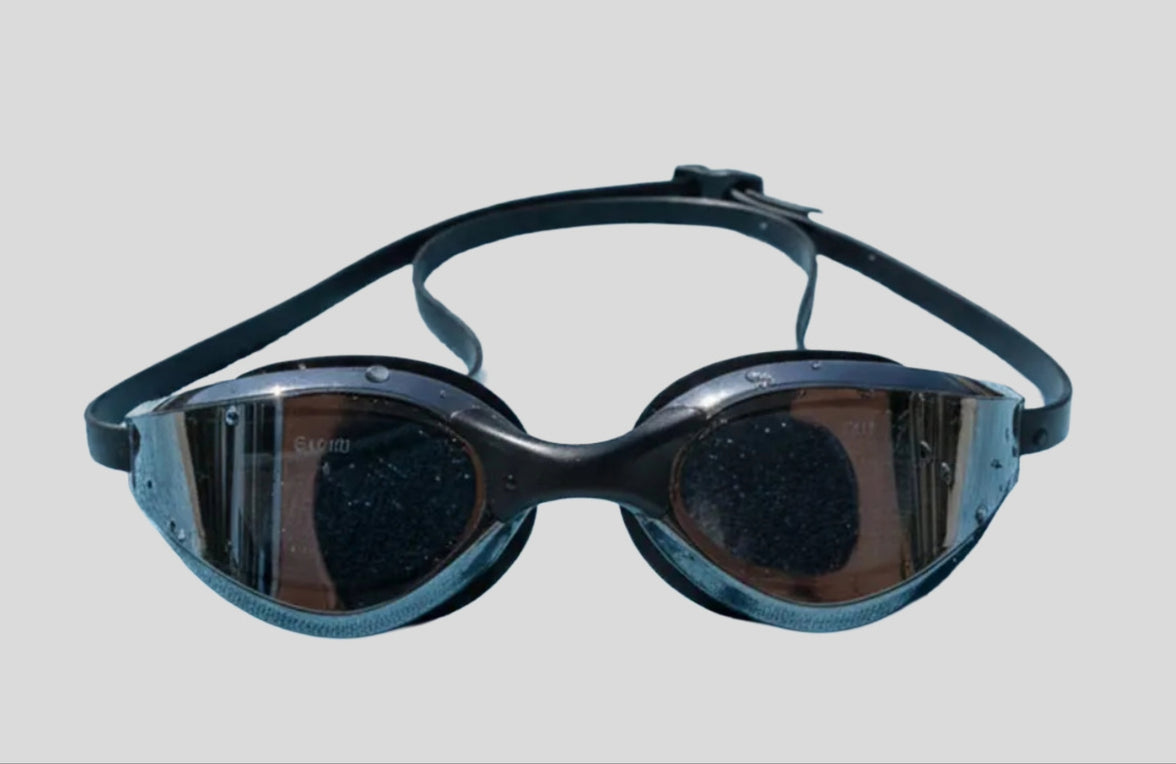 Goggles De Natación Antivaho Uv Negro