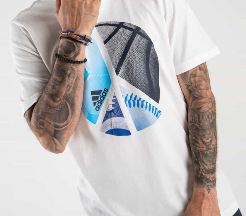 PLAYERA BLANCA M MULT G T