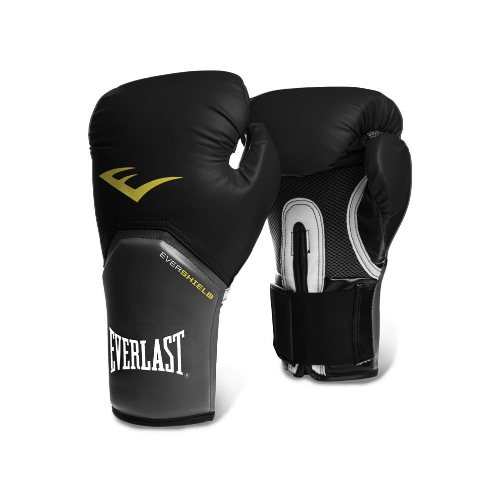 GUANTES EVERLAST NEGROS DE ELITE 8 OZ.
