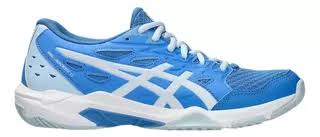 TENIS ASICS GEL-ROCKET 11 BLUE COAST/WHI