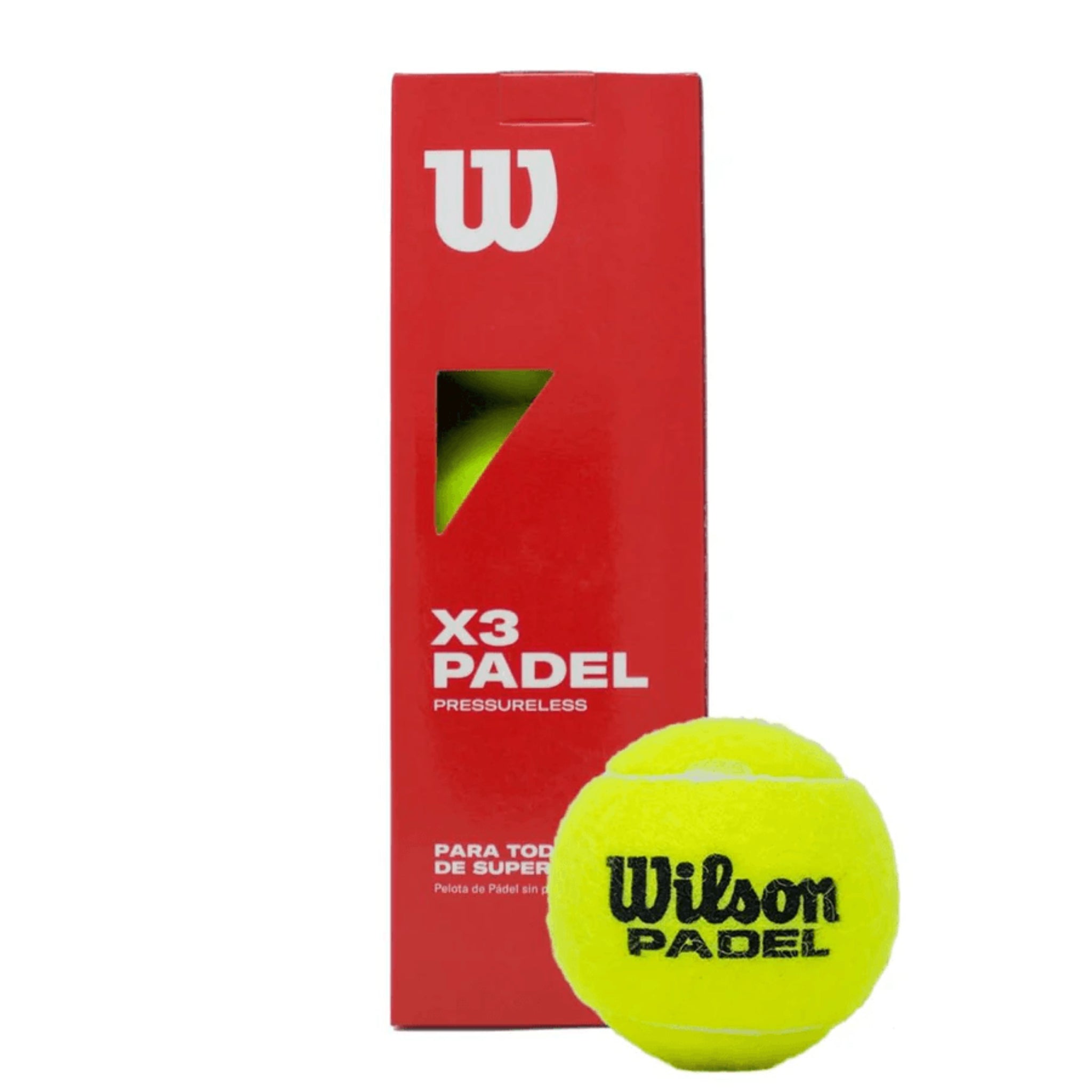 PELOTAS CAJA C/3  PADEL X3 PRESSU