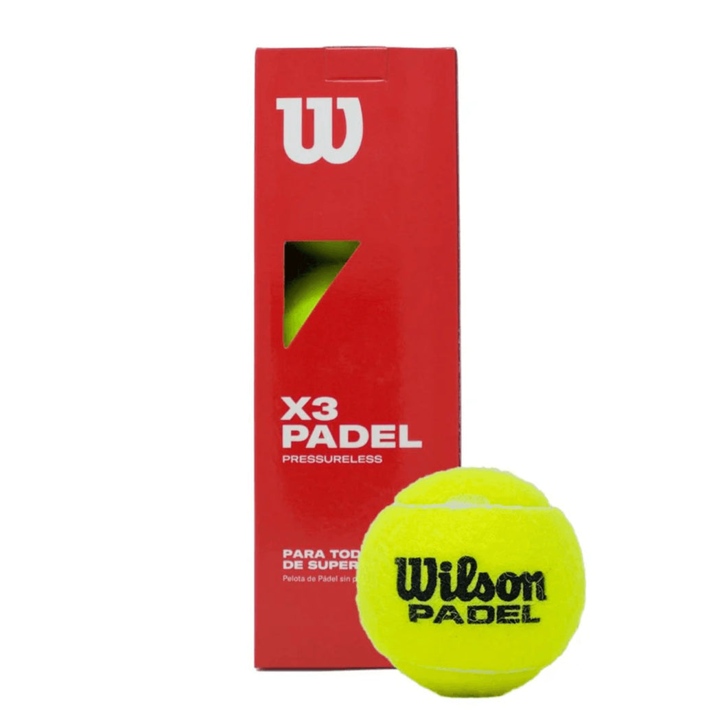 PELOTAS CAJA C/3  PADEL X3 PRESSU
