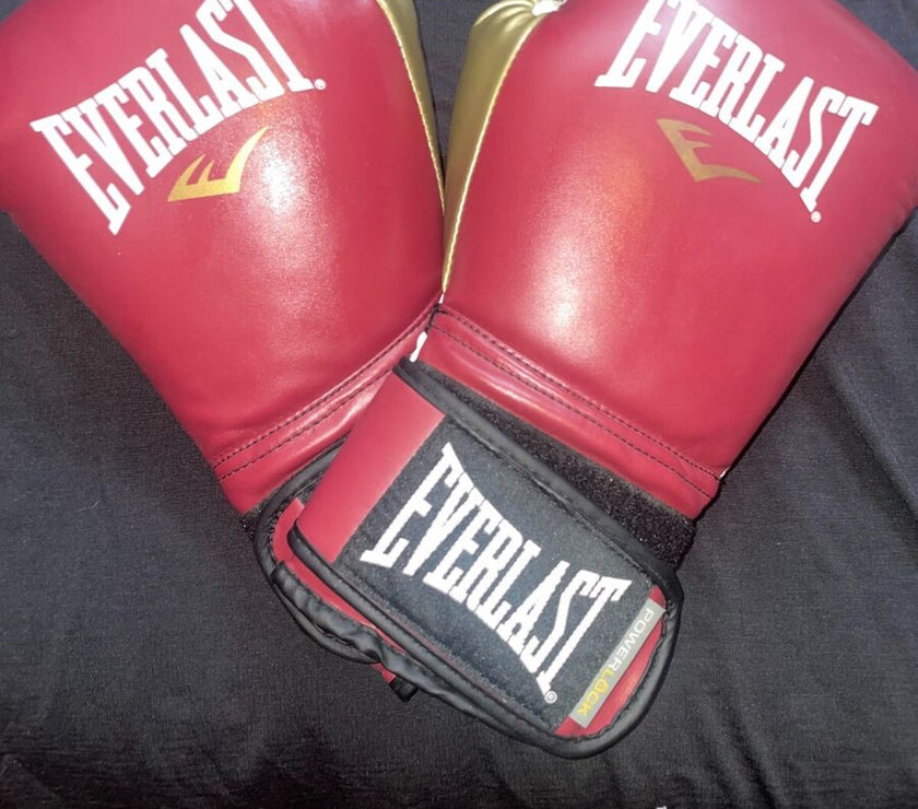 GUANTE DE BOX PROSPECT 8 OZ ROJO CON DOR