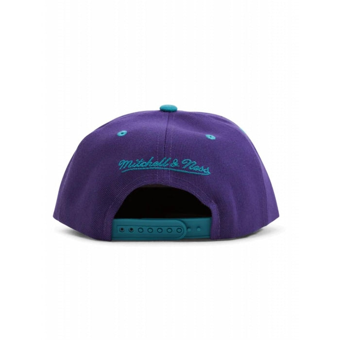 GORRA MITCHELL & NESS PURPLE-TEAL NBA CHARLOTTE HORNETS