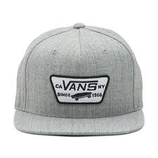 U FULL PATCH SNAPBACK, U, GRIS/GRIS