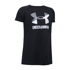 UA SOLID BIG LOGO SS T-SEE