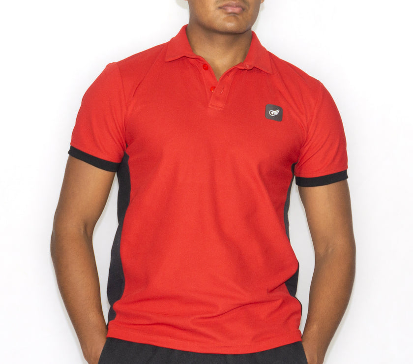 Playera Polo Gadesh para Caballero Rojo F