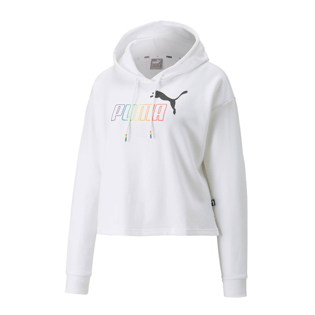 ESS RAINBOW CROPPED HOODIE TR