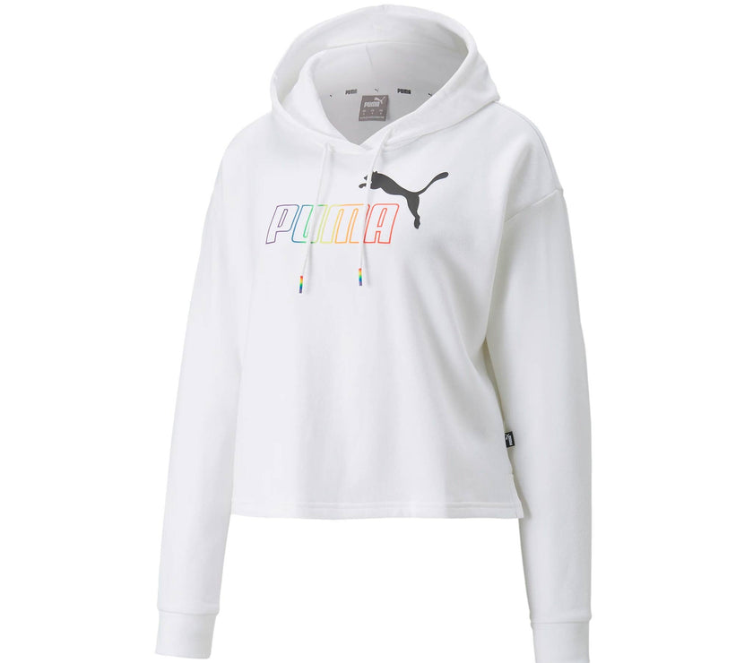 ESS RAINBOW CROPPED HOODIE TR
