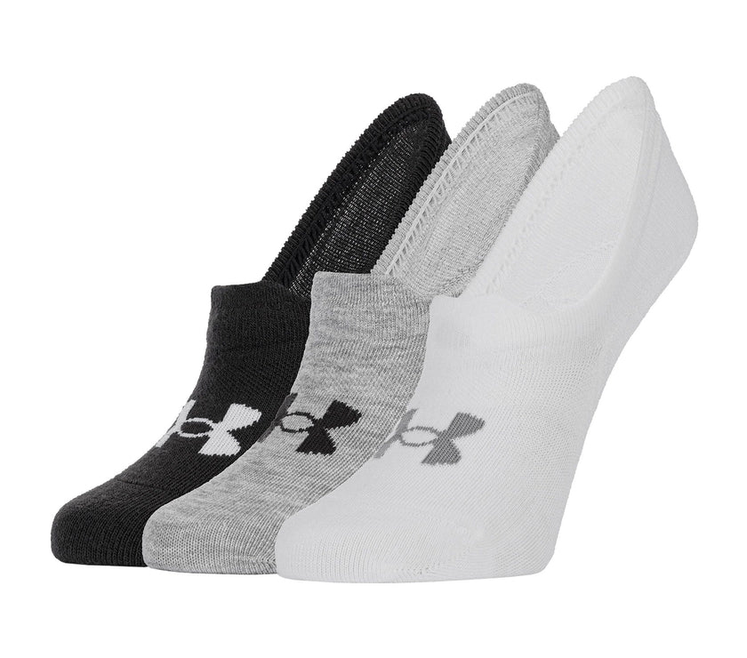 UA ESSENTIAL ULTRALOWTAB 3PK TINES