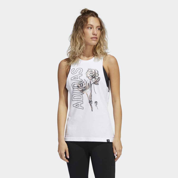 PLAYERA ADIDAS WMNS FLORAL TANK W