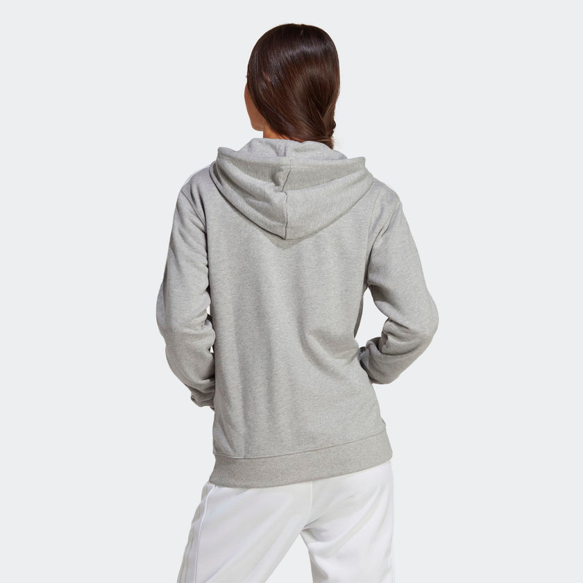 SUDADERA ADIDAS WMNS GRIS W 3S FT FZ R HD