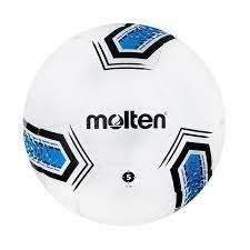 BALON DE FUTBOL MOLTEN PIEL SINT. BLA/AZ