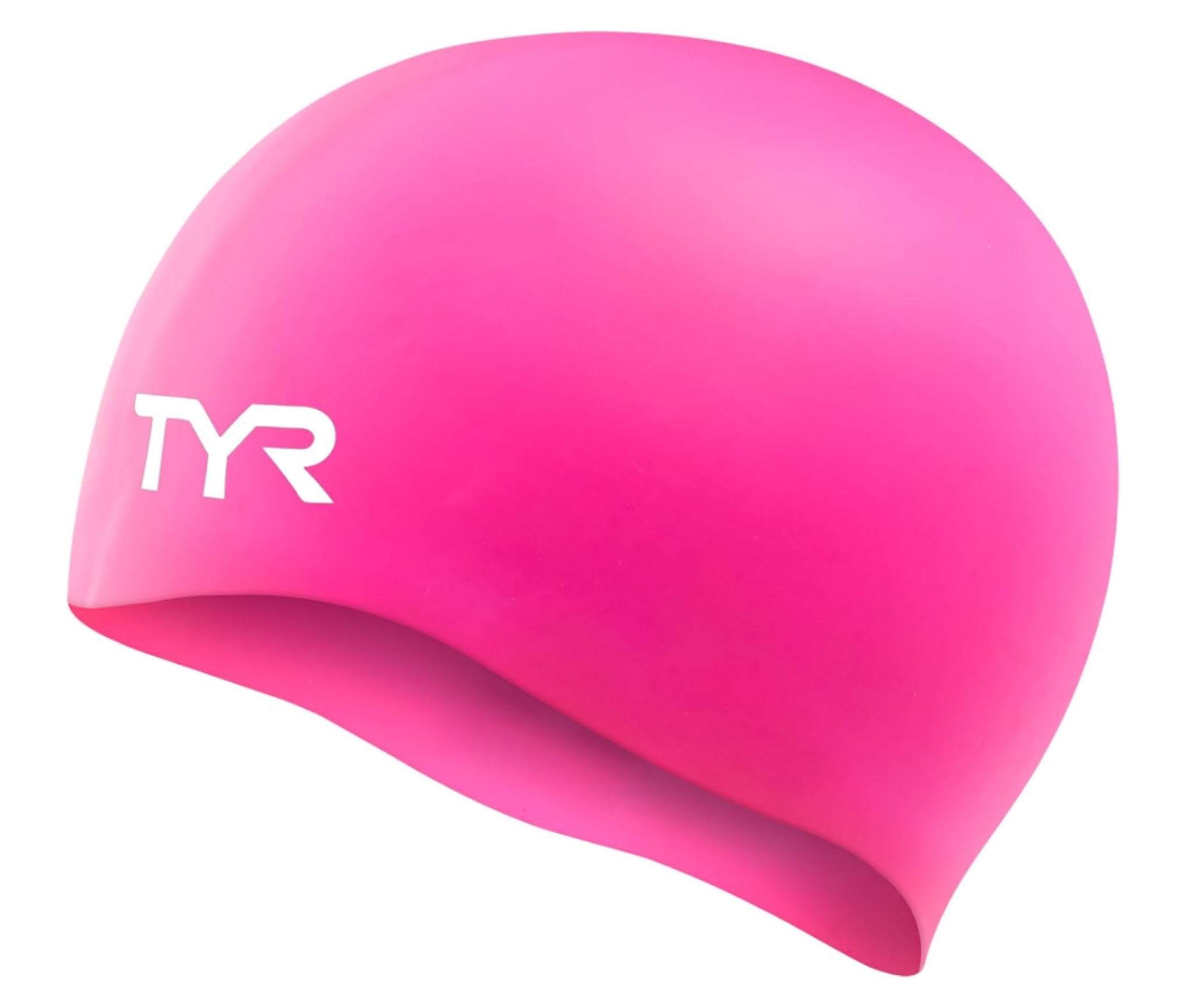 GORRA NATACION SILICON  TYR PINK