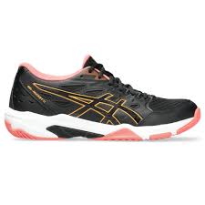 TENIS ASICS GEL-ROCKET 11 BLACK/ORENGE P
