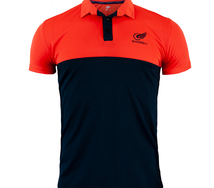Playera Polo Gadesh para Caballero Vide Orange