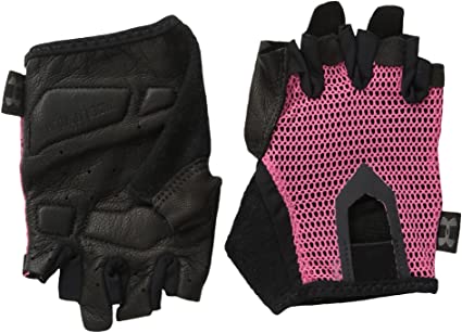 UA RESISTOR WOMEN PINK SKY GUANTES
