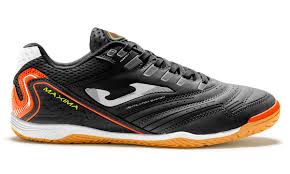 TENIS MAXIMA 2301 BLACK ORANGE INDOOR