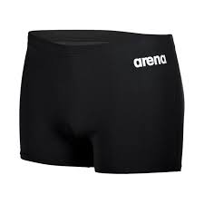ARENA SHORT MENS TEAM SWIM SHORT BLACK