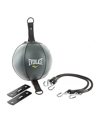 PERA EVERLAST DOBLE AGARRE VINYL GRIS