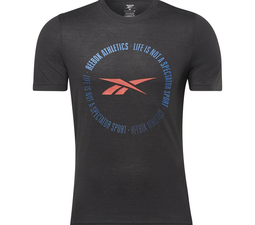 PLAYERA REEBOK MENS GS SPECTATOR VECTOR PLAYERA MC