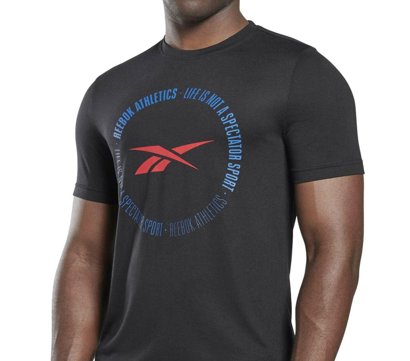 PLAYERA REEBOK MENS GS SPECTATOR VECTOR PLAYERA MC